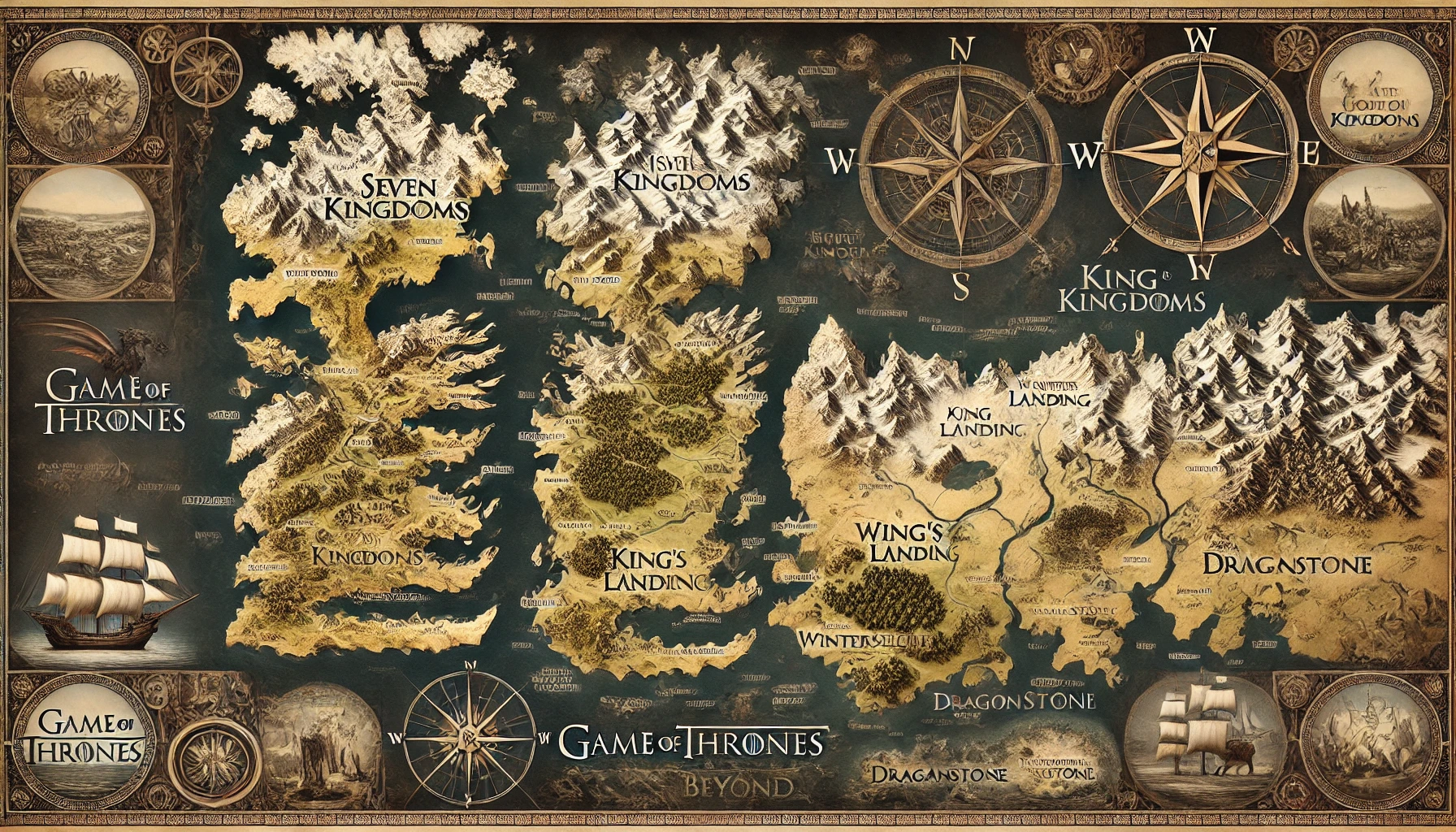Game of Thrones Map